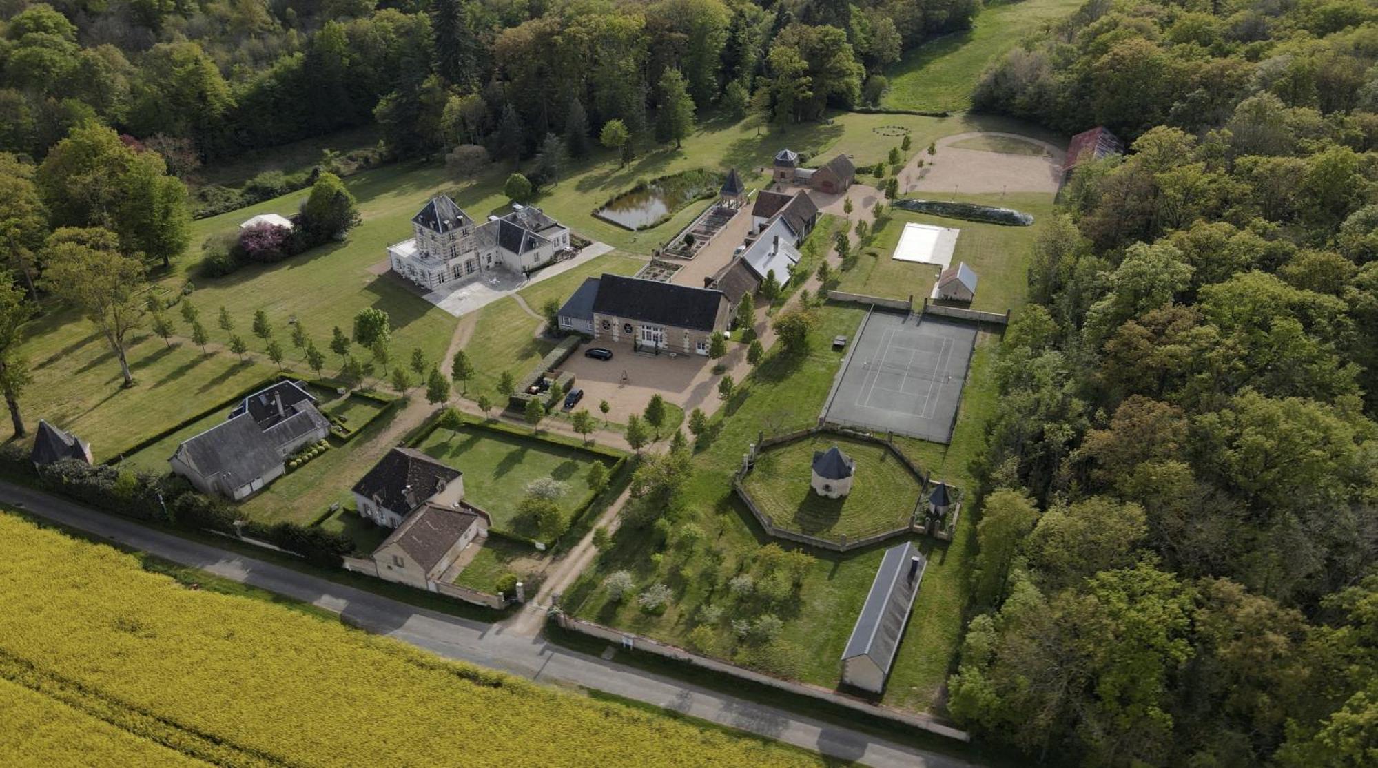 Domaine De La Vaudouriere Villa Lunay Eksteriør billede
